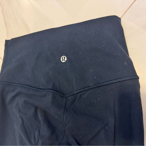 Lululemon navy Leggings #23 - Picture 2 of 5